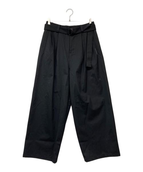 F/CE.（エフシーイー）F/CE. (エフシーイー) WATERPROOF TECH WOOL WIDE PANTS ブラック サイズ:L 未使用品の古着・服飾アイテム