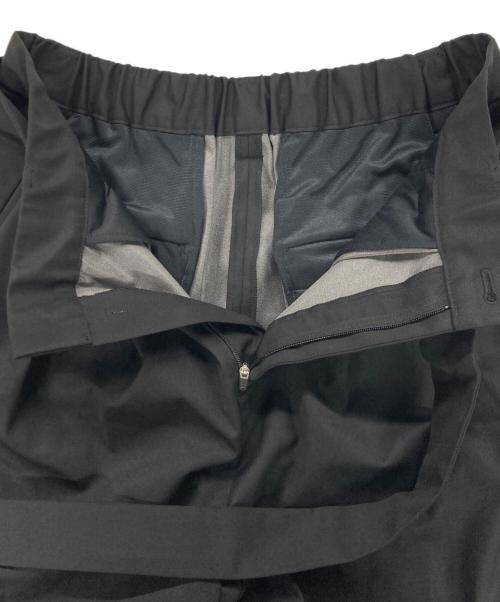 F/CE.（エフシーイー）F/CE. (エフシーイー) WATERPROOF TECH WOOL WIDE PANTS ブラック サイズ:L 未使用品の古着・服飾アイテム