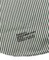 中古・古着 FreshService (フレッシュサービス) CORPORATE UNIFORM L/S SHIRT ストライプシャツ ホワイト×グリーン サイズ:S：10000円