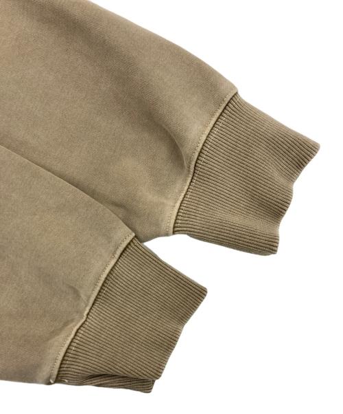 maison kitsune（メゾンキツネ）MAISON KITSUNE (メゾンキツネ) ADER error (アーダーエラー) コラボロゴクルーネックスウェット ベージュ サイズ:A1の古着・服飾アイテム