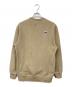 MAISON KITSUNE (メゾンキツネ) ADER error (アーダーエラー) コラボロゴクルーネックスウェット ベージュ サイズ:A1：12000円