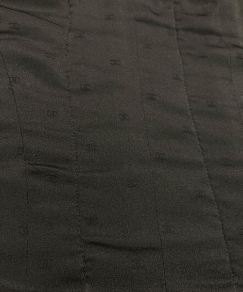 CHANEL（シャネル）CHANEL (シャネル) ココマークボタンボタンデザイントリムツイードジャケット ブラック サイズ:36の古着・服飾アイテム