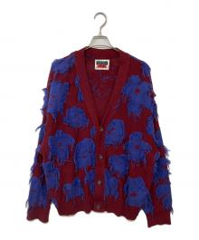 MAISON SPECIAL（メゾンスペシャル）の古着「デザインカーディガン」｜ボルドー