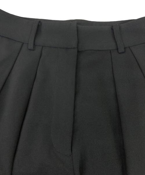 TODAYFUL（トゥデイフル）TODAYFUL (トゥデイフル) Doubletuck Twill Trousers ブラック サイズ:38の古着・服飾アイテム