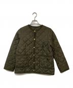 Traditional Weatherwearトラディショナルウェザーウェア）の古着「キルティングジャケット」｜カーキ