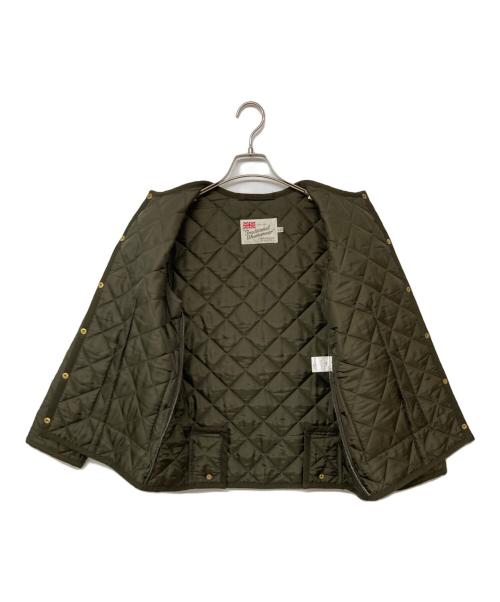 Traditional Weatherwear（トラディショナルウェザーウェア）Traditional Weatherwear (トラディショナルウェザーウェア) キルティングジャケット カーキ サイズ:34の古着・服飾アイテム