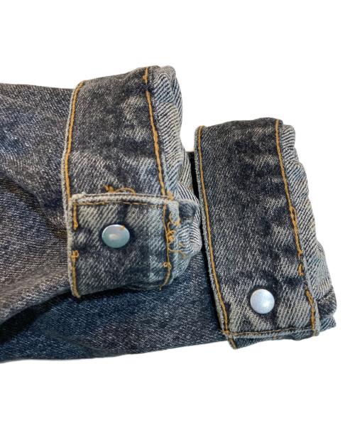 RIFLE（ライフル）RIFLE (ライフル) デニムジャケット ブラック サイズ:Lの古着・服飾アイテム