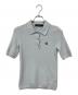 FRED PERRY（フレッドペリー）の古着「Textured Knitted Polo Shirt」｜ブルー
