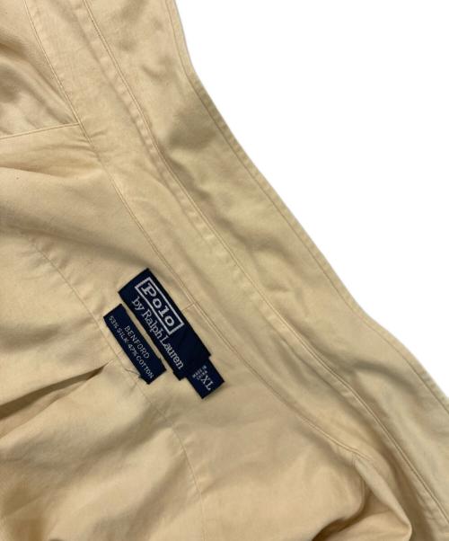 POLO RALPH LAUREN（ポロ・ラルフローレン）POLO RALPH LAUREN (ポロ・ラルフローレン) コットンシルクシャツ ベージュ サイズ:XLの古着・服飾アイテム