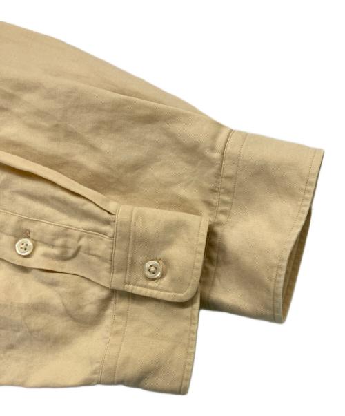 POLO RALPH LAUREN（ポロ・ラルフローレン）POLO RALPH LAUREN (ポロ・ラルフローレン) コットンシルクシャツ ベージュ サイズ:XLの古着・服飾アイテム