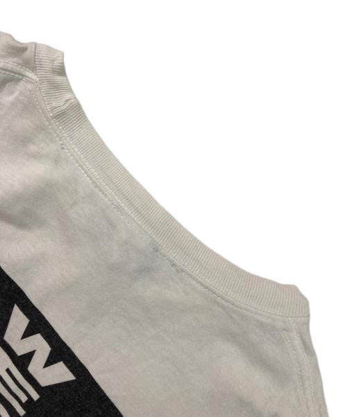 WEST COAST CHOPPERS（ウエストコーストチョッパーズ）WEST COAST CHOPPERS (ウエストコーストチョッパーズ) ロゴプリントLSカットソー ホワイト サイズ:Mの古着・服飾アイテム