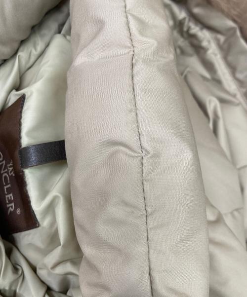 MONCLER（モンクレール）MONCLER (モンクレール) ダウンジャケット ベージュ サイズ:00の古着・服飾アイテム