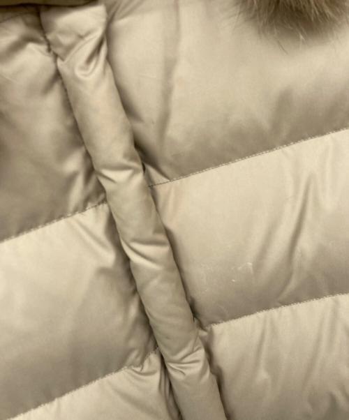 MONCLER（モンクレール）MONCLER (モンクレール) ダウンジャケット ベージュ サイズ:00の古着・服飾アイテム