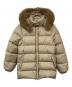 MONCLER（モンクレール）の古着「ダウンジャケット」｜ベージュ