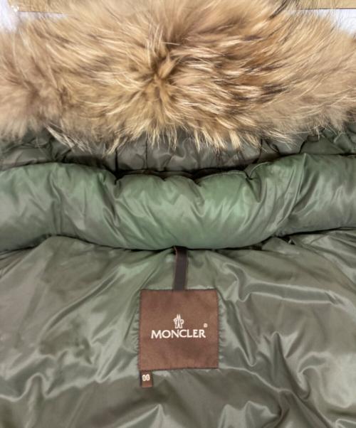 MONCLER（モンクレール）MONCLER (モンクレール) ダウンジャケット カーキ サイズ:00の古着・服飾アイテム