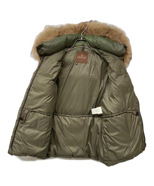 MONCLER（モンクレール）MONCLER (モンクレール) ダウンジャケット カーキ サイズ:00の古着・服飾アイテム
