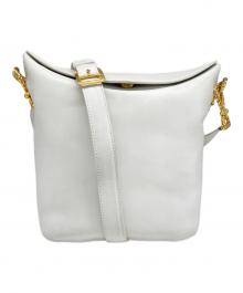 CELINE（セリーヌ）の古着「ロープストラップショルダーバッグ」｜ホワイト