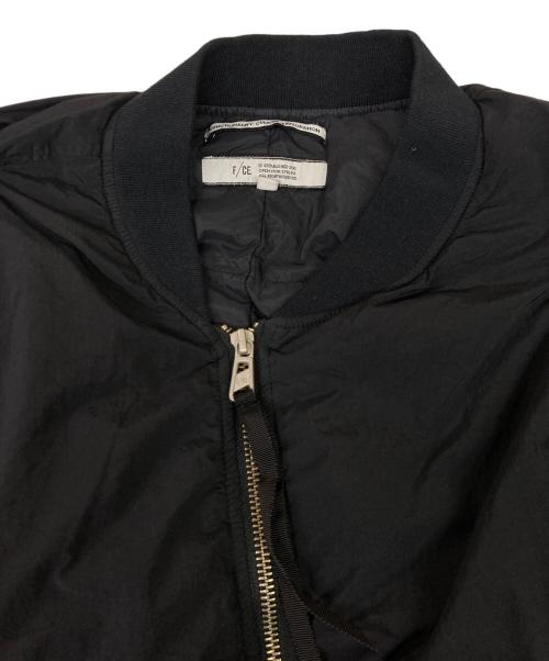 F/CE.（エフシーイー）F/CE. (エフシーイー) GARMENT DYE DOWN MA―1 LONG COAT ロングコート ブラック サイズ:Lの古着・服飾アイテム