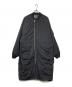 F/CE.（エフシーイー）の古着「GARMENT DYE DOWN MA―1 LONG COAT ロングコート」｜ブラック