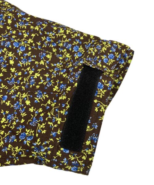 BoTT（ボット）BoTT (ボット) Flower Anorak Jacket グリーン×ブラウン サイズ:Mの古着・服飾アイテム