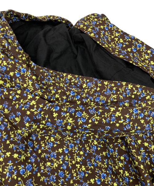 BoTT（ボット）BoTT (ボット) Flower Anorak Jacket グリーン×ブラウン サイズ:Mの古着・服飾アイテム