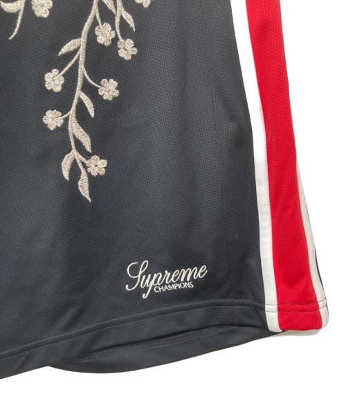 SUPREME（シュプリーム）Supreme (シュプリーム) Floral Soccer Short ブラック サイズ:Ｍの古着・服飾アイテム