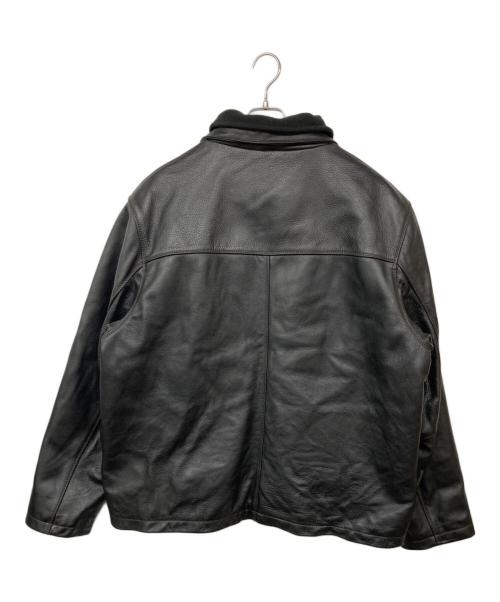 Columbia（コロンビア）Columbia (コロンビア) フリースライナー付きシングルレザージャケット ブラック サイズ:XXLの古着・服飾アイテム