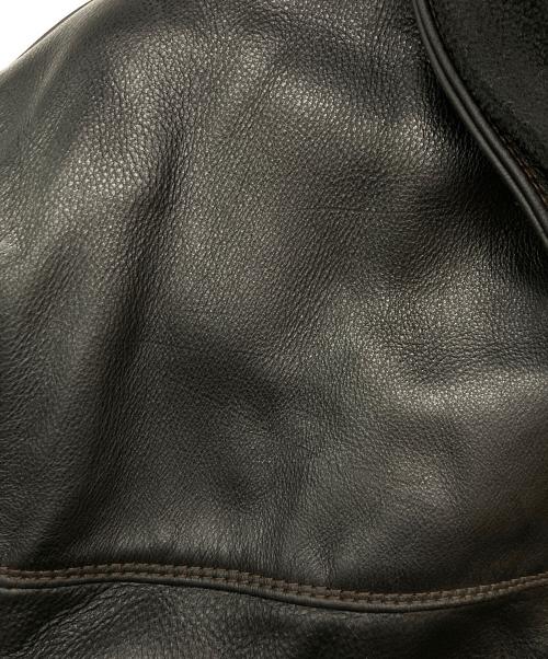 Columbia（コロンビア）Columbia (コロンビア) フリースライナー付きシングルレザージャケット ブラック サイズ:XXLの古着・服飾アイテム