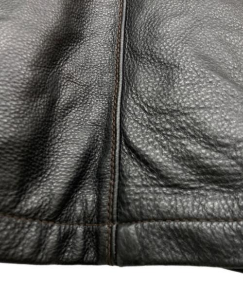 Columbia（コロンビア）Columbia (コロンビア) フリースライナー付きシングルレザージャケット ブラック サイズ:XXLの古着・服飾アイテム