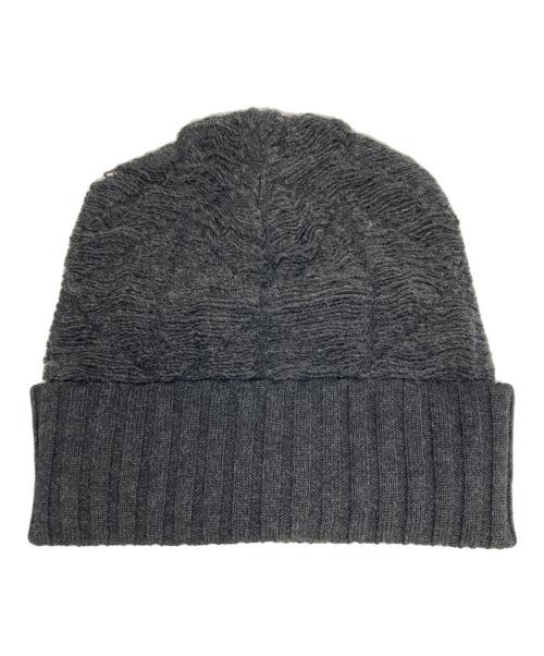 MM6 Maison Margiela（エムエムシックスメゾンマルジェラ）MM6 Maison Margiela (エムエムシックスメゾンマルジェラ) ニットキャップ グレー サイズ:M 未使用品の古着・服飾アイテム