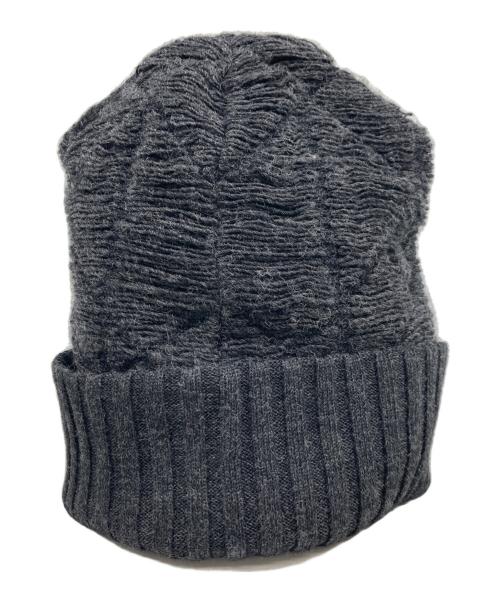 MM6 Maison Margiela（エムエムシックスメゾンマルジェラ）MM6 Maison Margiela (エムエムシックスメゾンマルジェラ) ニットキャップ グレー サイズ:M 未使用品の古着・服飾アイテム