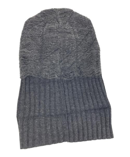 MM6 Maison Margiela（エムエムシックスメゾンマルジェラ）MM6 Maison Margiela (エムエムシックスメゾンマルジェラ) ニットキャップ グレー サイズ:M 未使用品の古着・服飾アイテム