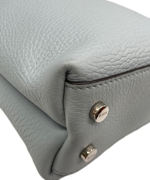 TOD'S（トッズ）TOD'S (トッズ) マイクロ2WAYショルダーバッグ ブルーの古着・服飾アイテム