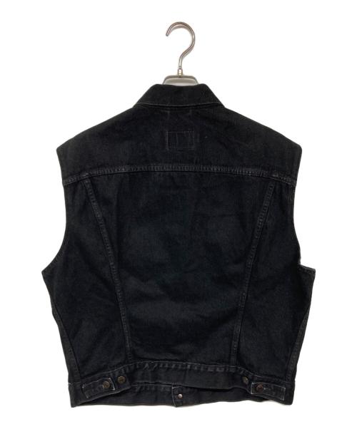LEVI'S（リーバイス）LEVI'S (リーバイス) 70401デニムベスト ブラック サイズ:XXLの古着・服飾アイテム