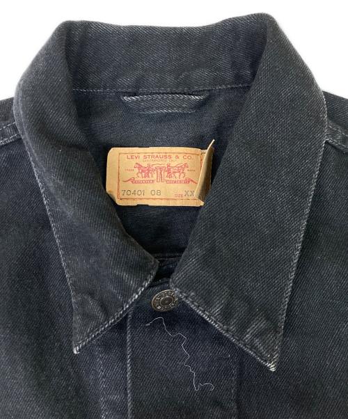 LEVI'S（リーバイス）LEVI'S (リーバイス) 70401デニムベスト ブラック サイズ:XXLの古着・服飾アイテム