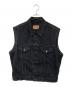 LEVI'S（リーバイス）の古着「70401デニムベスト」｜ブラック