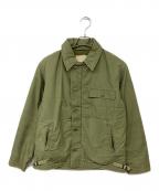 US ARMYユーエスアーミー）の古着「Ａ-2デッキジャケット」｜グリーン