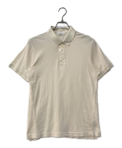 JIL SANDER（ジルサンダー）JIL SANDER (ジルサンダー) 鹿の子ポロシャツ ベージュ サイズ:Mの古着・服飾アイテム