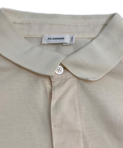JIL SANDER（ジルサンダー）JIL SANDER (ジルサンダー) 鹿の子ポロシャツ ベージュ サイズ:Mの古着・服飾アイテム