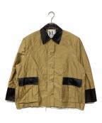 HeRIN.CYEヘリンドットサイ）の古着「Over size blouson」｜ベージュ