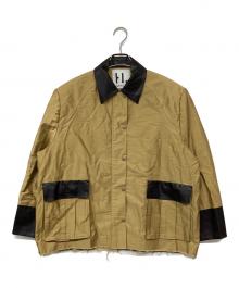HeRIN.CYE（ヘリンドットサイ）の古着「Over size blouson」｜ベージュ