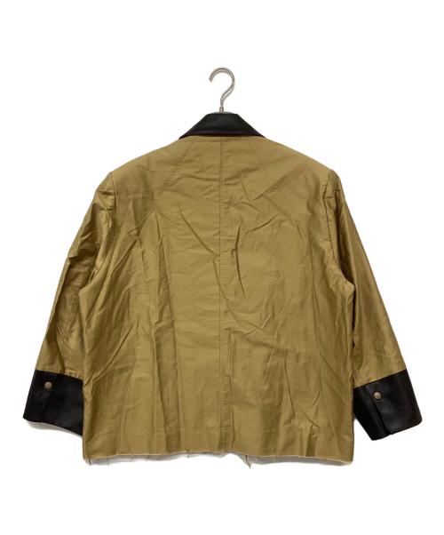 HeRIN.CYE（ヘリンドットサイ）HeRIN.CYE (ヘリンドットサイ) Over size blouson ベージュ サイズ:FREEの古着・服飾アイテム