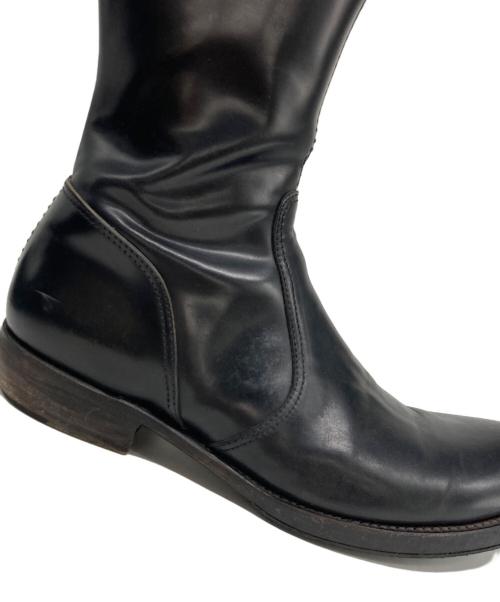 THE VIRIDI-ANNE（ヴィリジアン）THE VIRIDI-ANNE (ヴィリジアン) ジップブーツ ブラック サイズ:2 (27-27.5cm)の古着・服飾アイテム