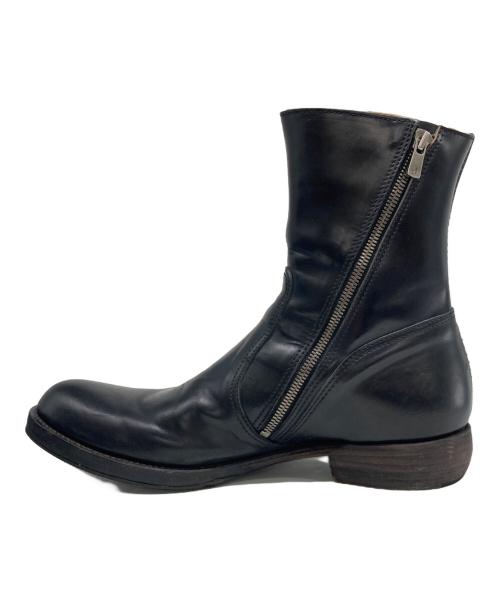 THE VIRIDI-ANNE（ヴィリジアン）THE VIRIDI-ANNE (ヴィリジアン) ジップブーツ ブラック サイズ:2 (27-27.5cm)の古着・服飾アイテム