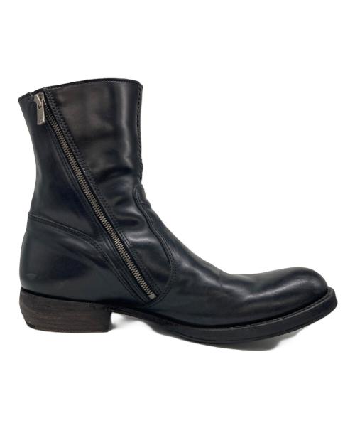 THE VIRIDI-ANNE（ヴィリジアン）THE VIRIDI-ANNE (ヴィリジアン) ジップブーツ ブラック サイズ:2 (27-27.5cm)の古着・服飾アイテム
