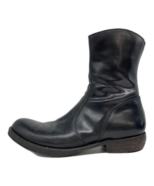 THE VIRIDI-ANNE（ヴィリジアン）THE VIRIDI-ANNE (ヴィリジアン) ジップブーツ ブラック サイズ:2 (27-27.5cm)の古着・服飾アイテム