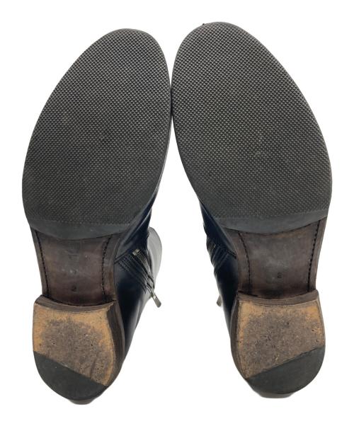 THE VIRIDI-ANNE（ヴィリジアン）THE VIRIDI-ANNE (ヴィリジアン) ジップブーツ ブラック サイズ:2 (27-27.5cm)の古着・服飾アイテム