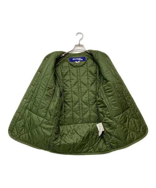 COMME des GARCONS JUNYA WATANABE MAN（コム デ ギャルソン ジュンヤ ワタナベ マン）COMME des GARCONS JUNYA WATANABE MAN (コム デ ギャルソン ジュンヤ ワタナベ マン) ナイロンリップ×ウールジャガード カーキ×ベージュ サイズ:XSの古着・服飾アイテム