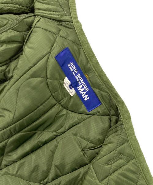 COMME des GARCONS JUNYA WATANABE MAN（コム デ ギャルソン ジュンヤ ワタナベ マン）COMME des GARCONS JUNYA WATANABE MAN (コム デ ギャルソン ジュンヤ ワタナベ マン) ナイロンリップ×ウールジャガード カーキ×ベージュ サイズ:XSの古着・服飾アイテム