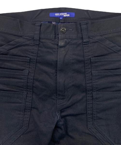 JUNYA WATANABE MAN（ジュンヤワタナベマン）JUNYA WATANABE MAN (ジュンヤワタナベマン) マルチポケット カーゴパンツ ブラック サイズ:Lの古着・服飾アイテム